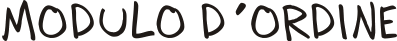 modulo d'ordine